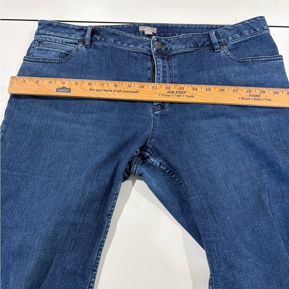 J. Jill Women's Blue Boot Cut Jeans 16P